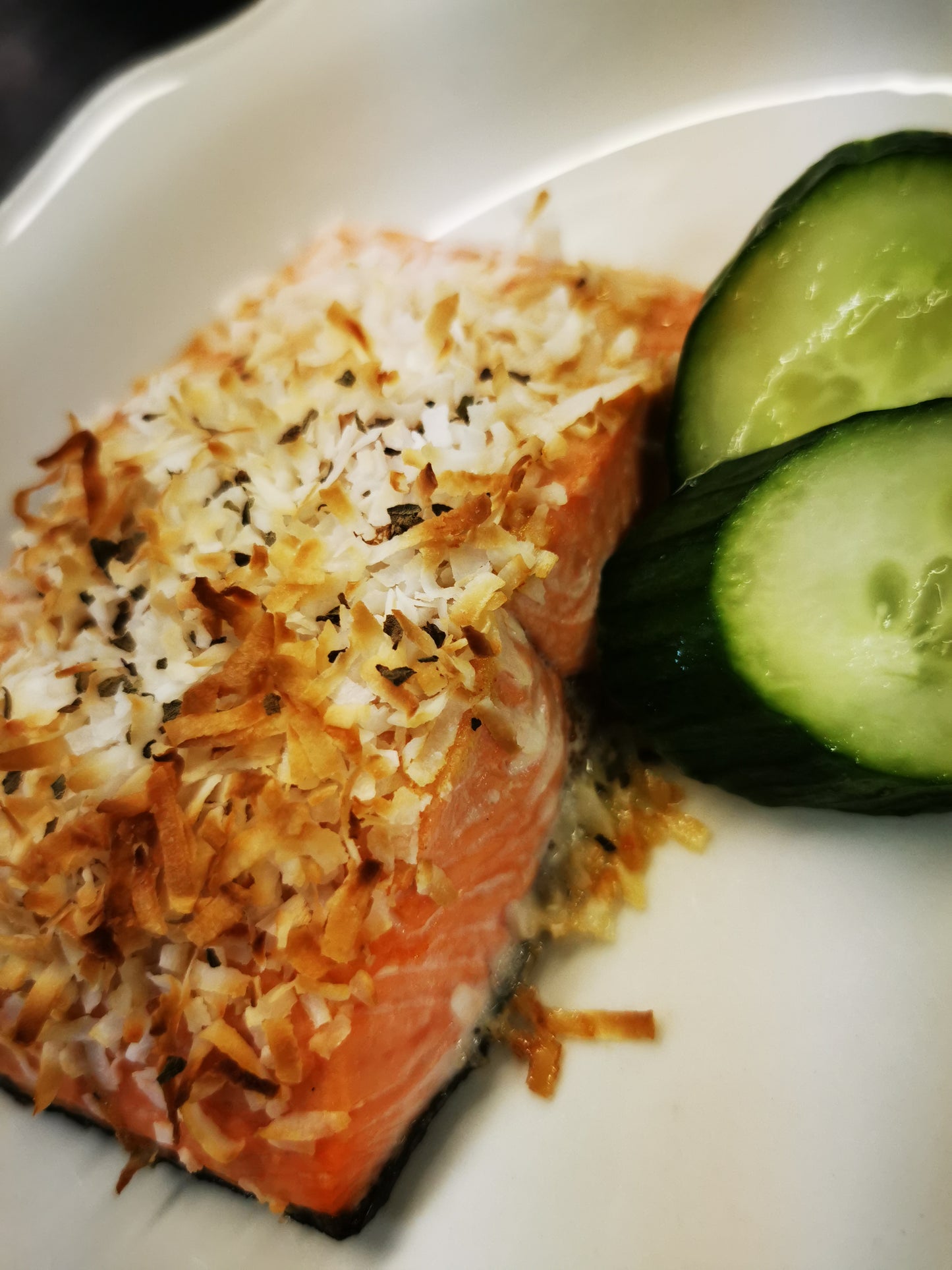 Coconut Crusted Salmon