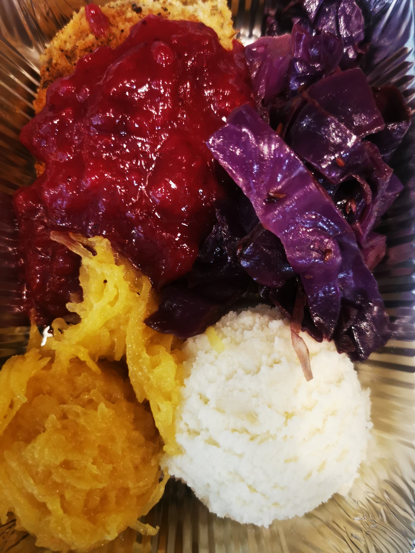 Cranberry Chicken ~ Includes Starch & Veggies (Frozen Meal)