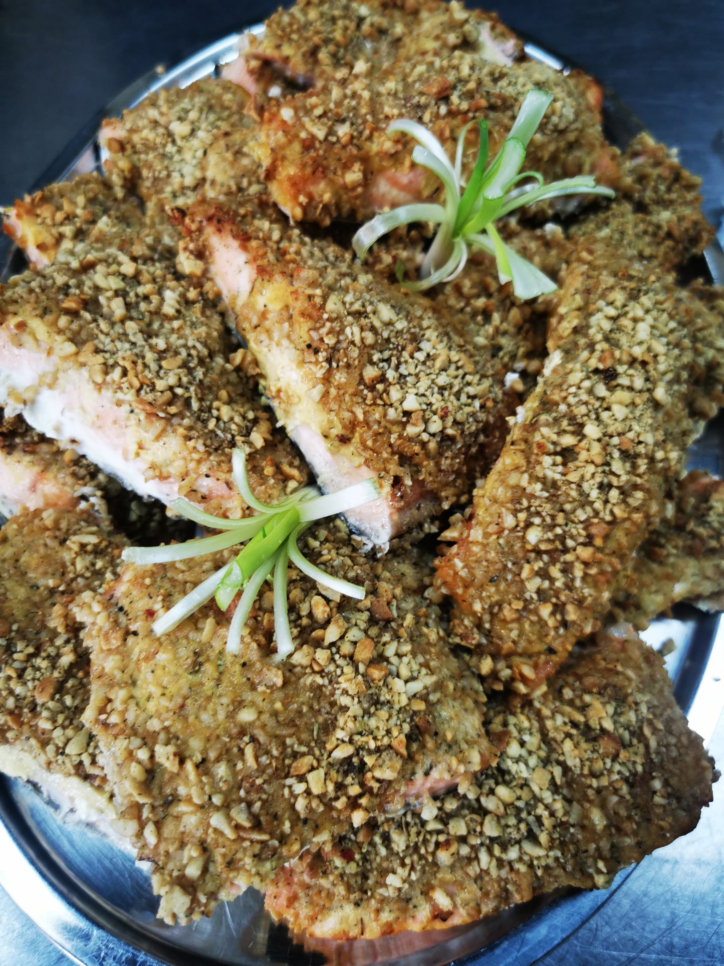 Cashew Crusted Salmon
