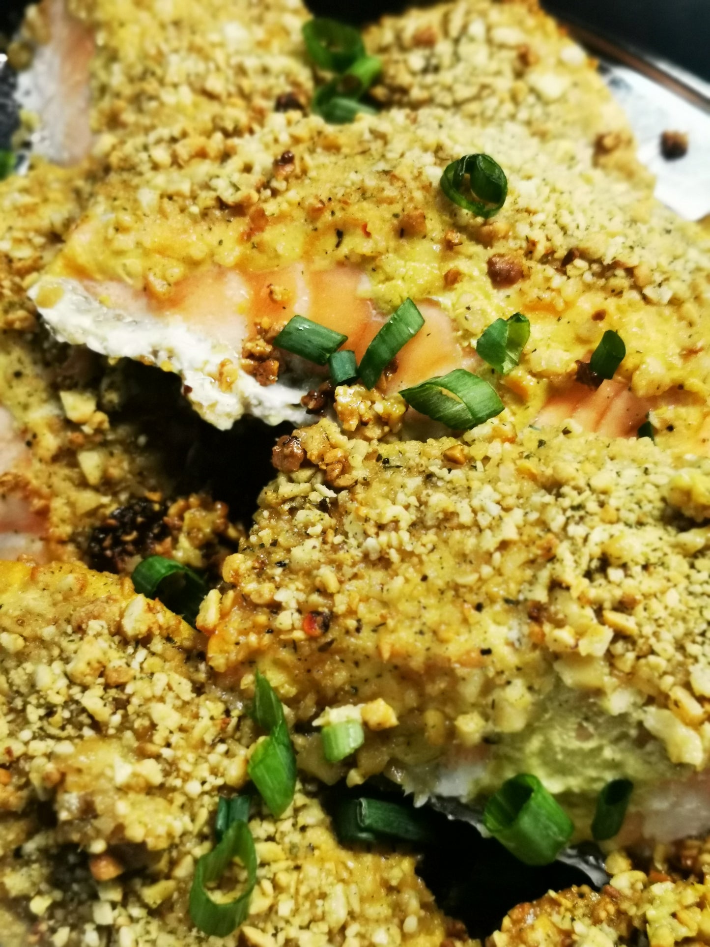 Cashew Crusted Salmon