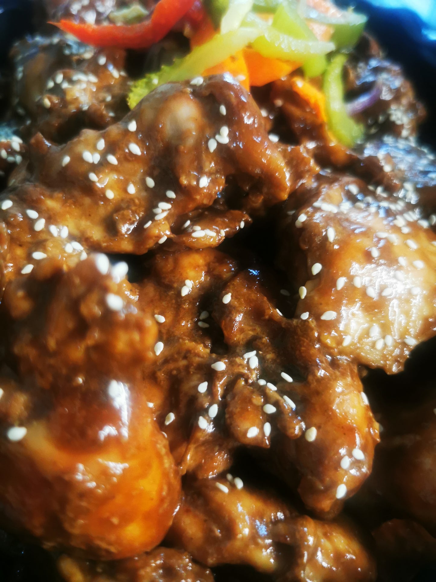 Asian Chicken ~ Includes Starch & Veggies (Frozen Meal)