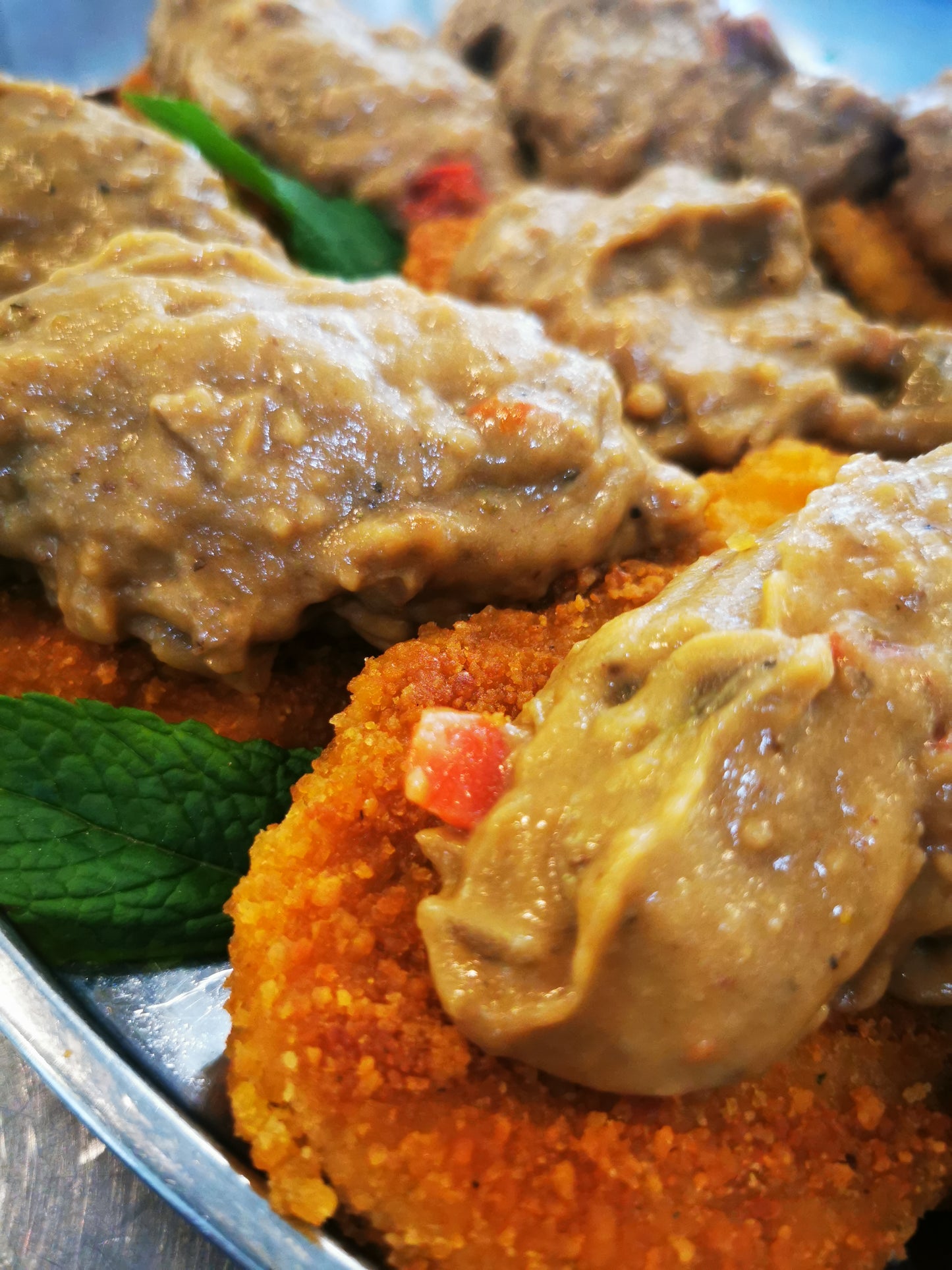 Veal Jaegar Schnitzel