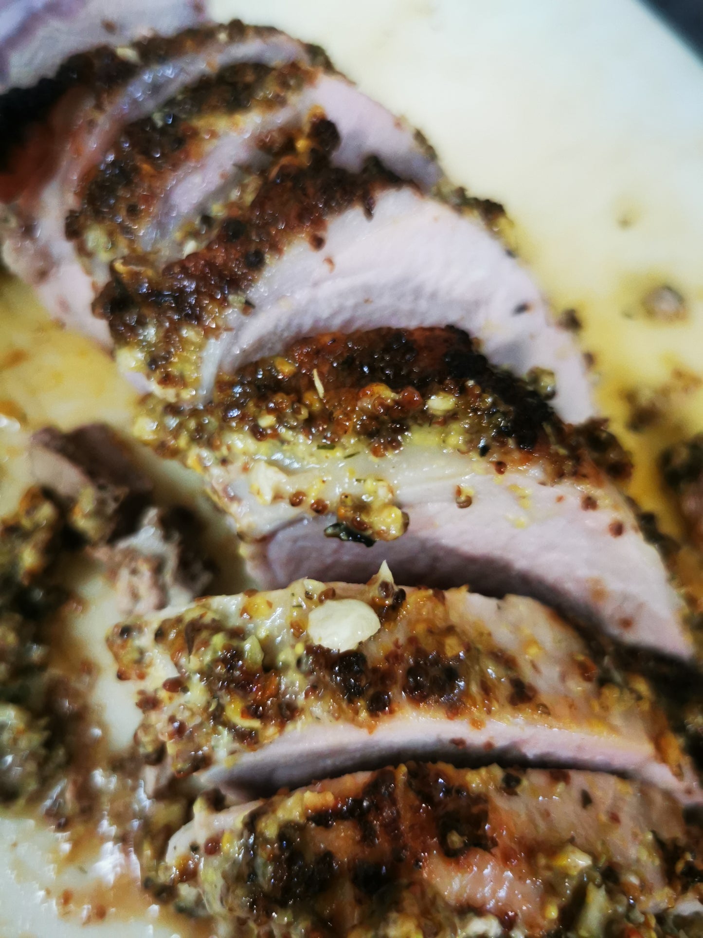 Dijon Cream Pork Tenderloin