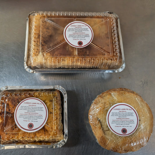 Curried Lamb Pot Pie (FROZEN)