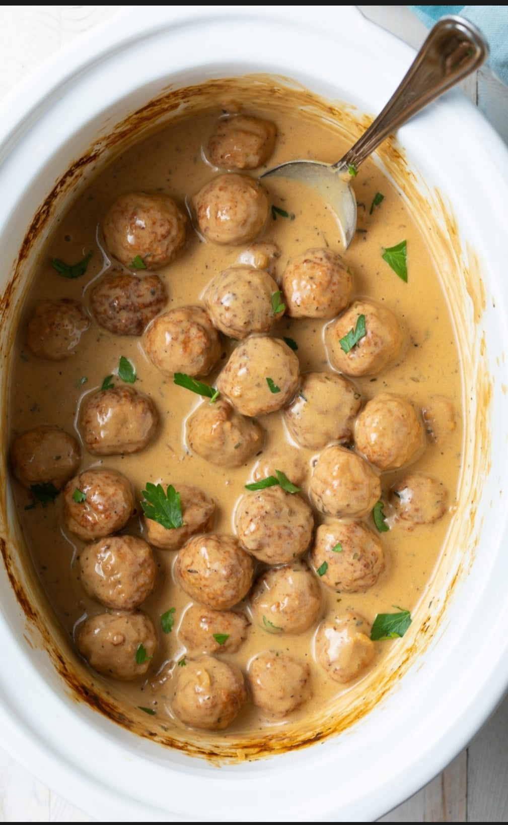 Swedish Meatballs ~ includes Starch & Two Veggies (Frozen Meal)