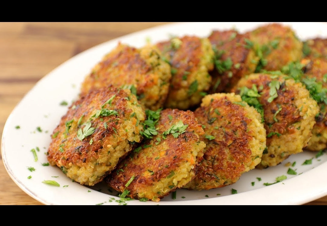 Quinoa Patties Entree Only (3pc) (Vegetarian)