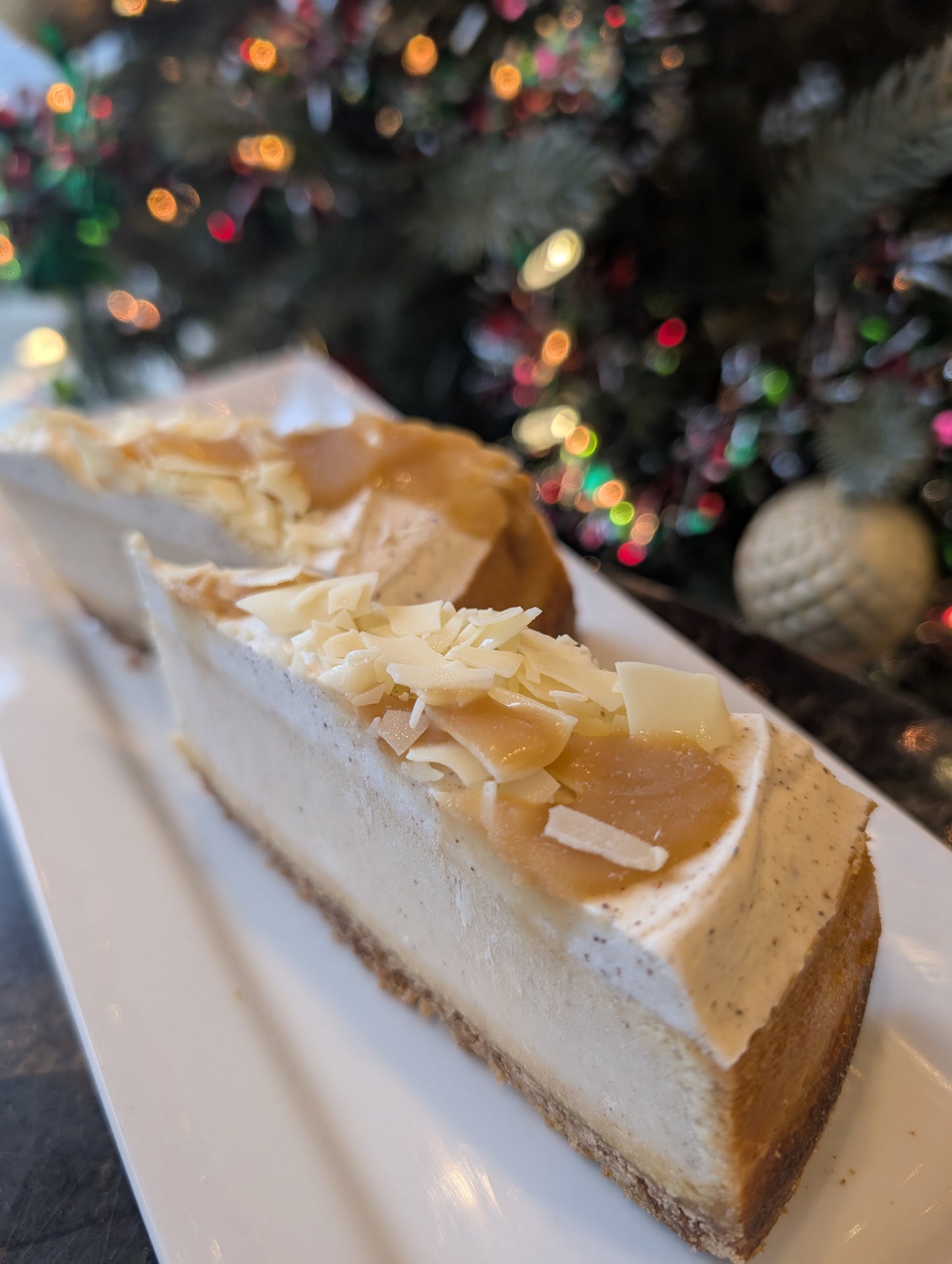 Buttered Rum & Eggnog Cheesecake (2 pack)