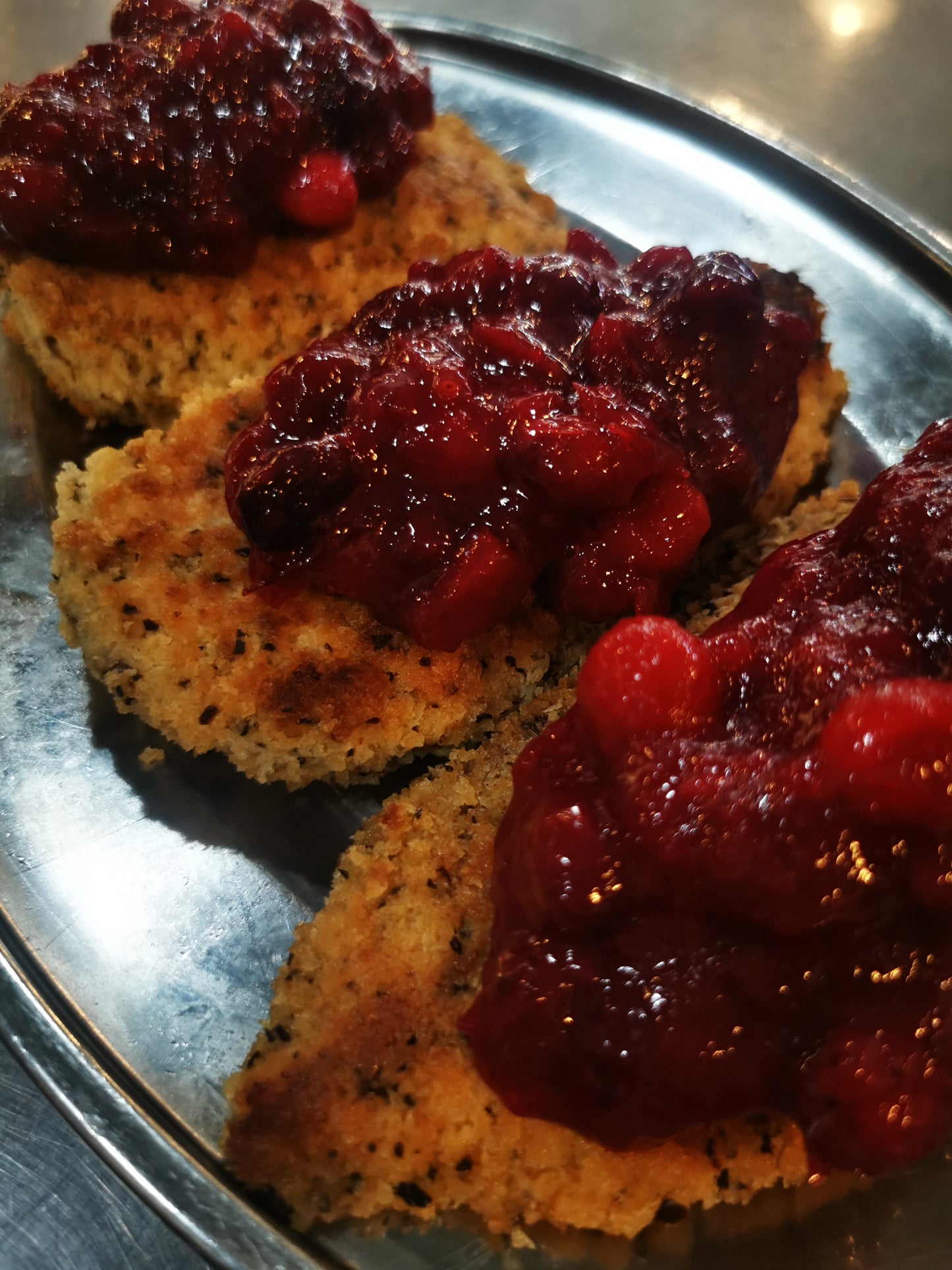 Cranberry Chicken ~ Includes Starch & Veggies (Frozen Meal)