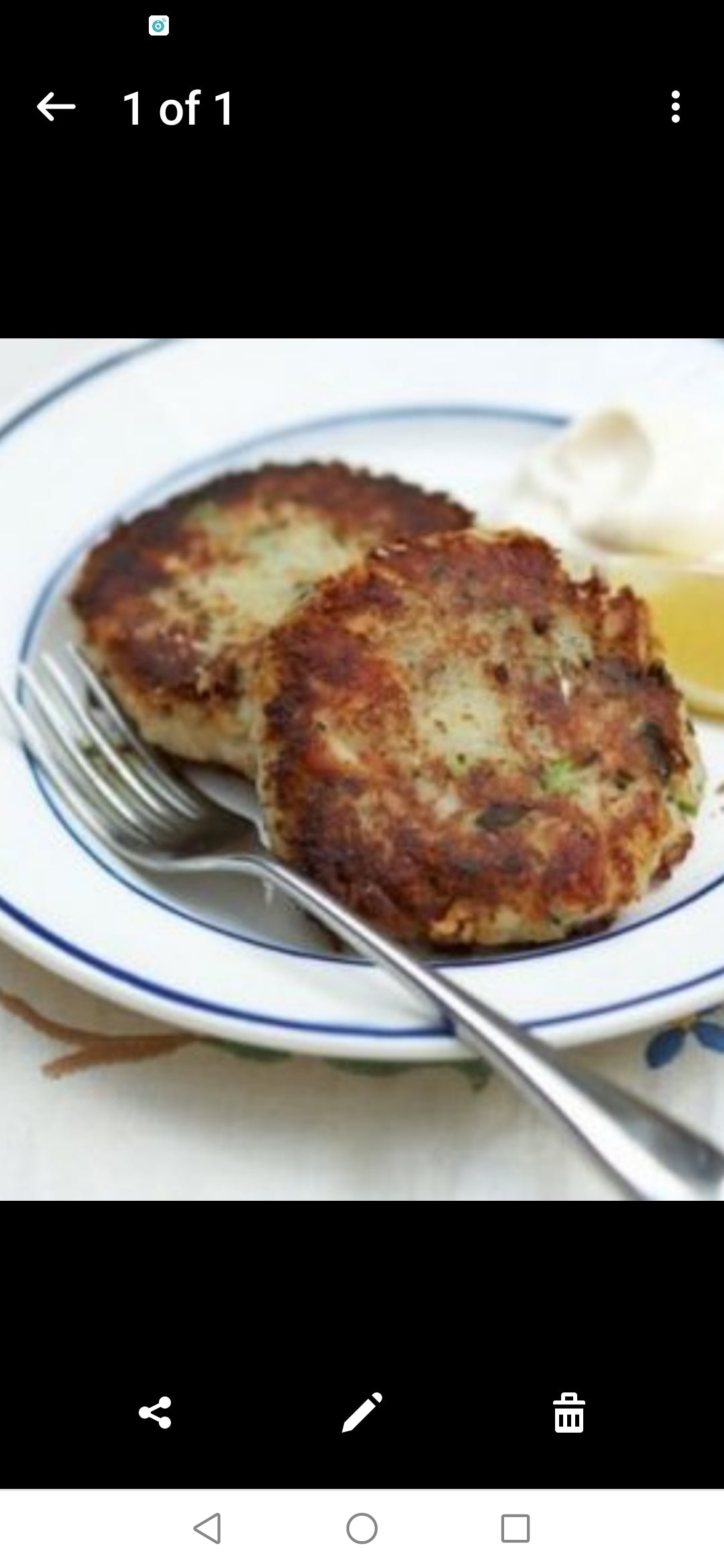 Seafood Crab Cakes ~ Entrée Only (Frozen)
