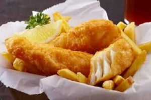 Tempura Cod & Chips (Frozen Meal)