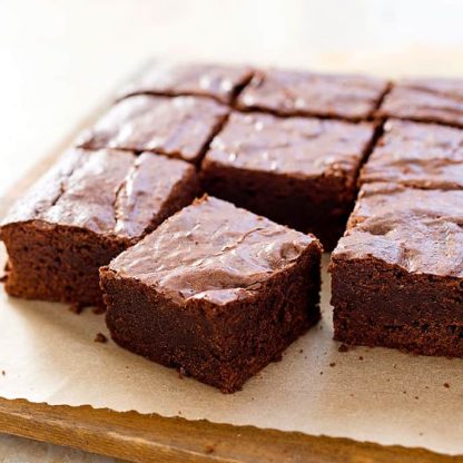 Triple Chocolate Brownie Cake