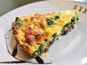 Vegetarian Frittata ~ includes Starch & Veggies (Frozen Meal)