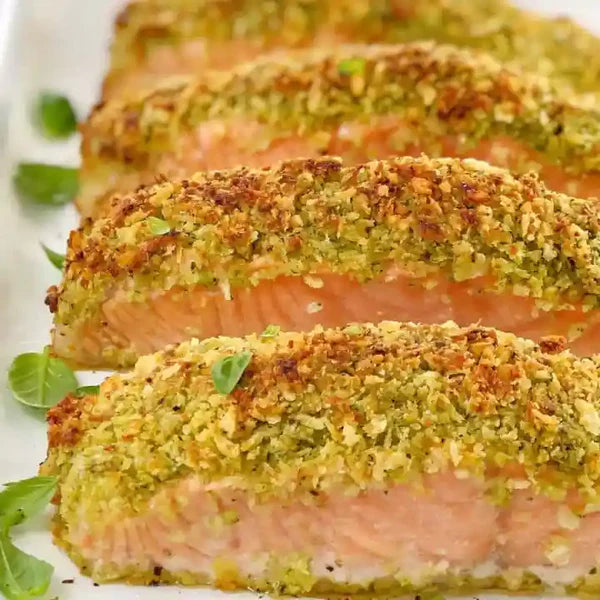 Asiago Pesto Salmon