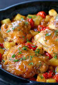 Pineapple Curry Chicken