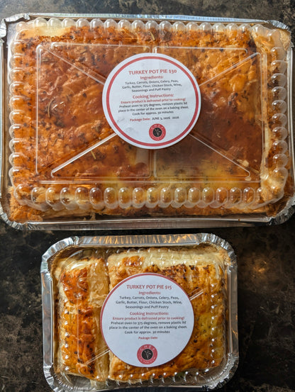 Turkey Pot Pie (FROZEN)