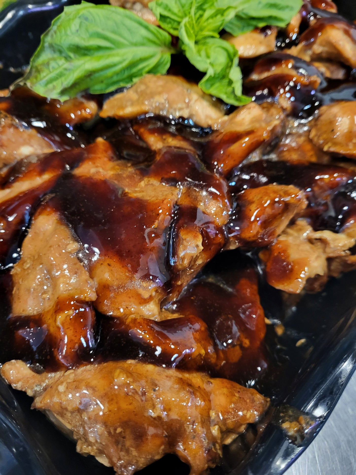 Honey Garlic Chicken ~ Includes Starch & Veggies (Frozen Meal)