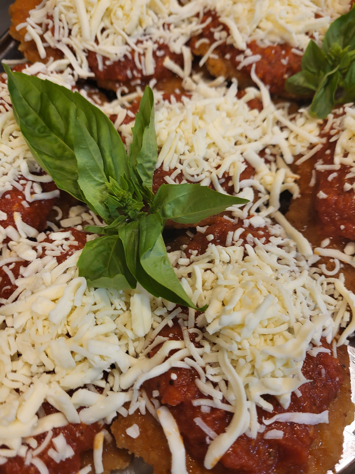 Veal Parmesan ~ Includes Starch & veggies (Frozen Meal)