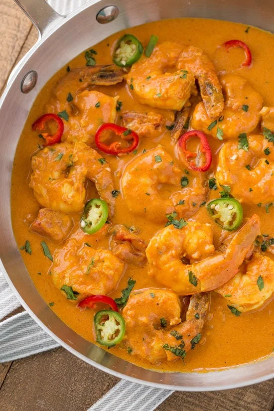 Curried Prawns (G/F)