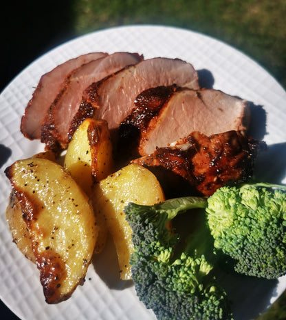 BBQ  Pork Tenderloin - Includes Starch & Veggies (Frozen Meal)