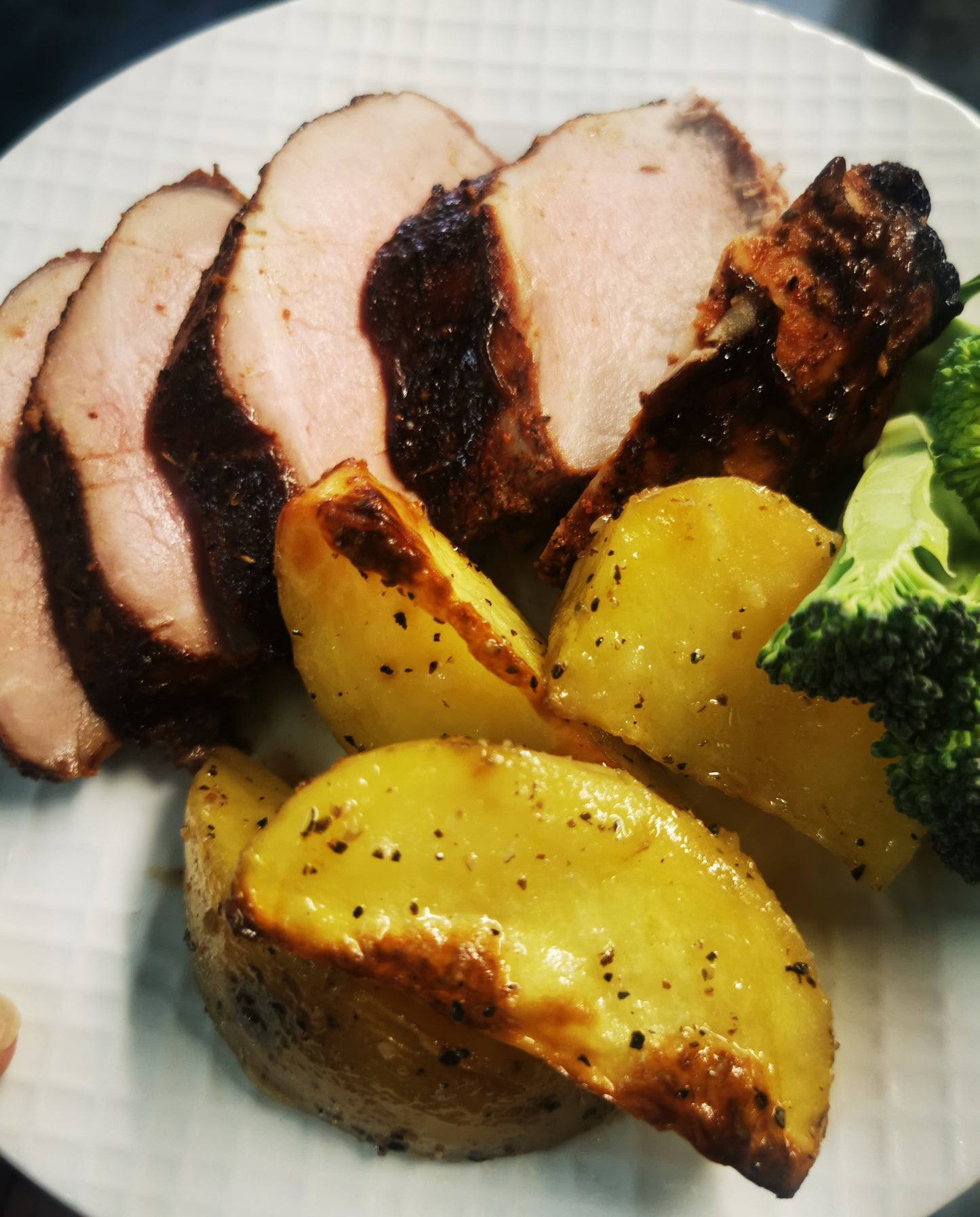 BBQ  Pork Tenderloin - Includes Starch & Veggies (Frozen Meal)