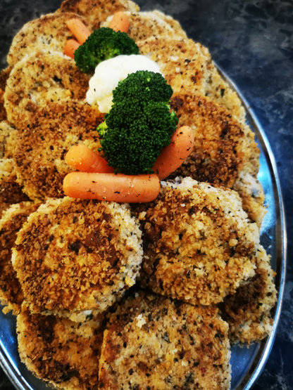 Salmon & Cod Fish Cakes