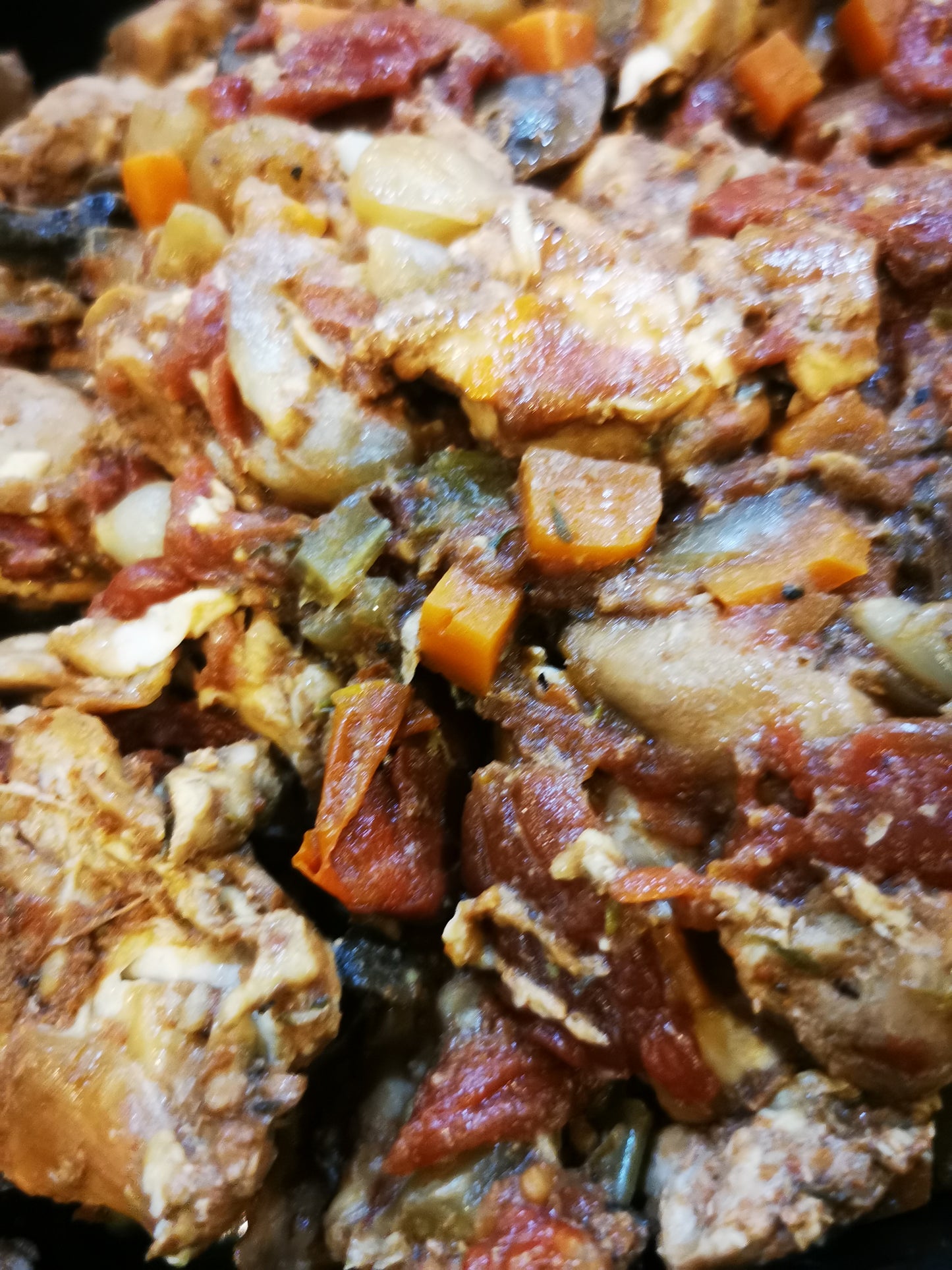 Chicken Coq au Vin ~ Includes Starch & two Veggies (Frozen Meal)