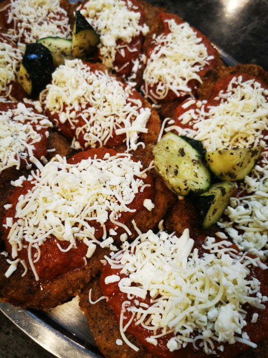 Chicken Parmesan ~ w Starch & Two Veggies already included (Frozen Meal)