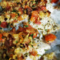 Bacon & Tomato Crusted Haddock~ Includes Starch & Veggies (Frozen Meal)