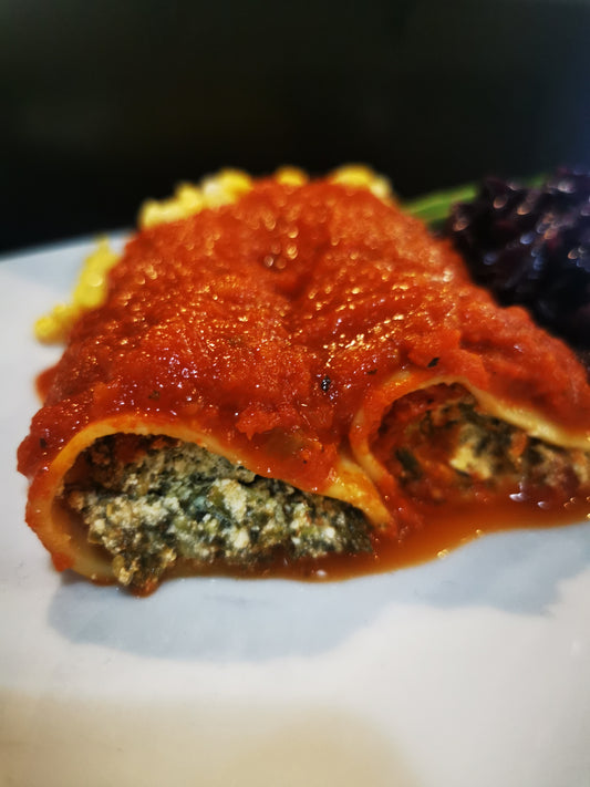 Spinach & Feta Cannelloni