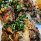 Honey Lime Chicken Thighs ~ Includes Starch & two Veggies (Frozen Meal)