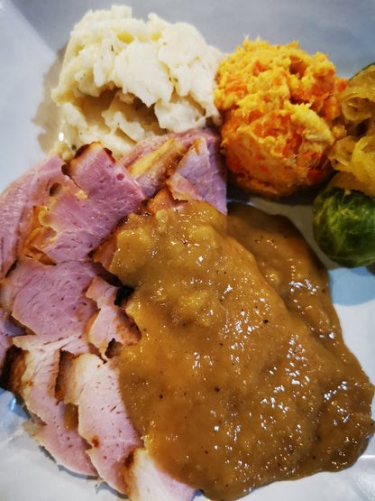 Maple Dijon Glazed Ham - Includes Starch & Veggies (Frozen Meal)