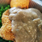 Turkey Cutlet ~ includes Starch & Veggies (Frozen Meal)