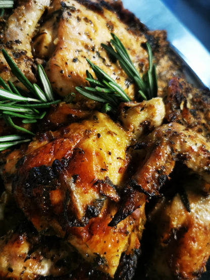 Bone In Rosemary Chicken ~ Includes Starch & Veggies (Frozen Meal)