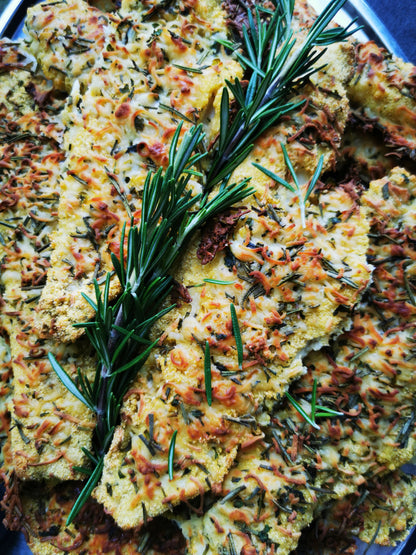 Parmesan Rosemary Crusted Haddock