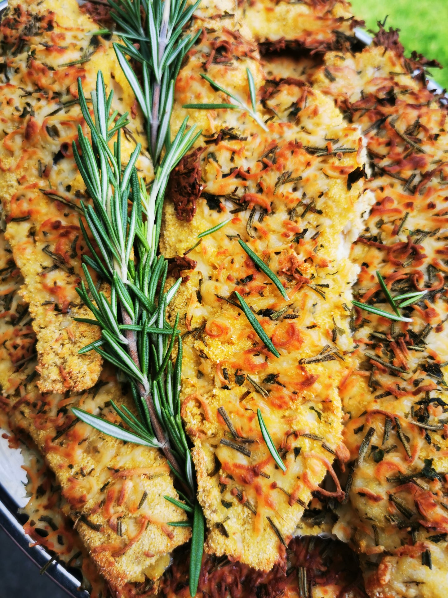 Parmesan Rosemary Crusted Haddock