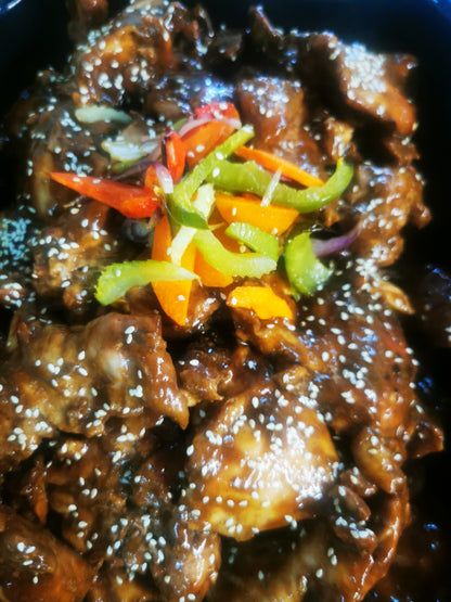 Asian Chicken ~ Includes Starch & Veggies (Frozen Meal)