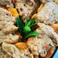 Veal Schnitzel with Mushroom Bell Pepper Sauce ~  Includes Starch & two Veggies (Frozen Meal)