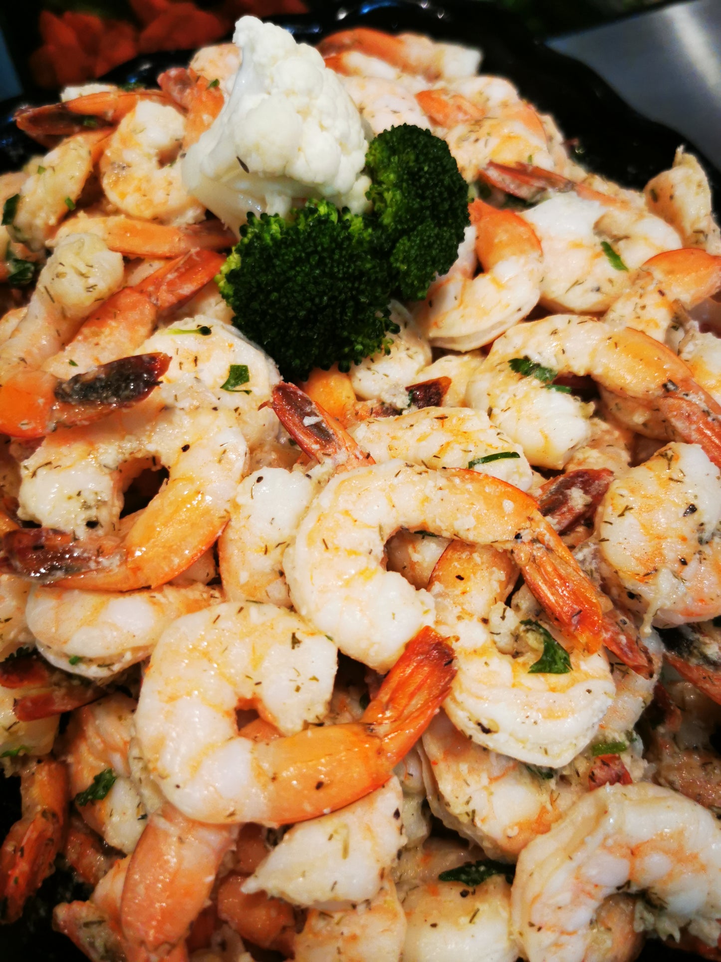 Lemon Garlic Prawns
