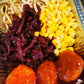 Sweet & Sour Pork  Balls ~ includes Starch & Two Veggies (Frozen Meal)