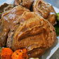Beef Meatloaf With Gravy ~ Includes Starch & Two Veggies (Frozen Meal)