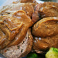 Beef Meatloaf With Gravy ~ Includes Starch & Two Veggies (Frozen Meal)