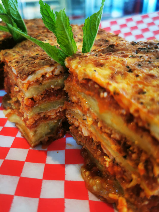 Eggplant Parmesan ~ Includes Starch & Veggies (Frozen Meal)