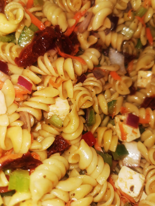 Mediterranean Pasta Salad (cold)