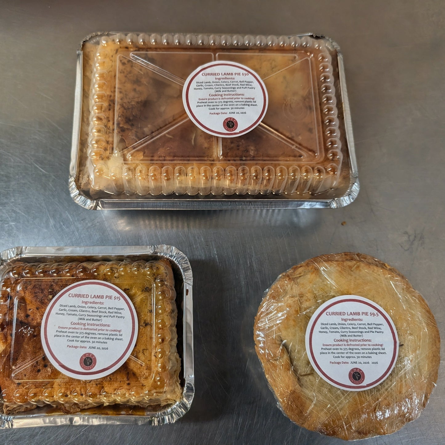 Curried Lamb Pot Pie