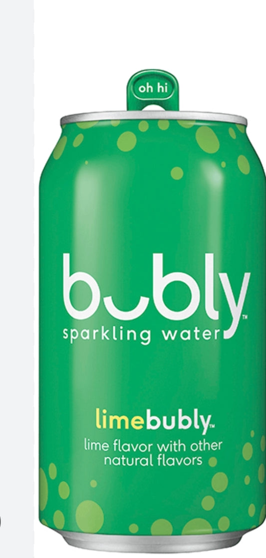 Bubly Water Lemon Lime