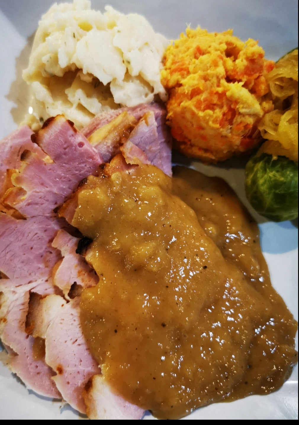 Pineapple Orange Glazed Ham
