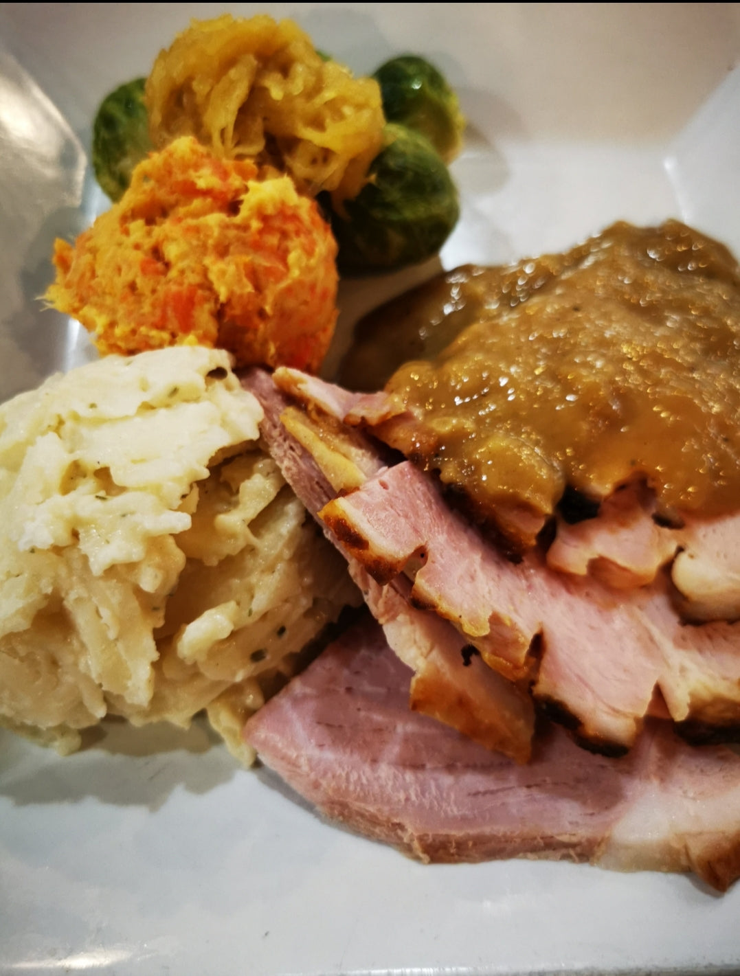 Pineapple Orange Glazed Ham