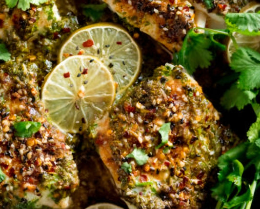 Mint Roasted Cod