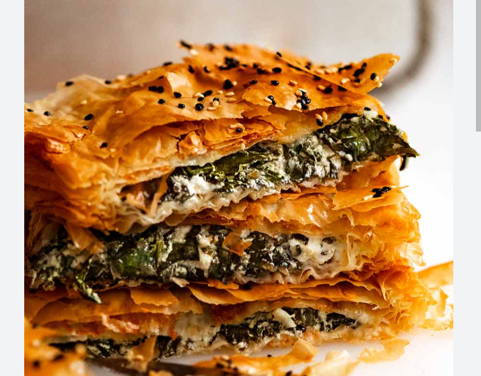 Spanakopita! Includes Pre-selected Sides (Frozen Meal)