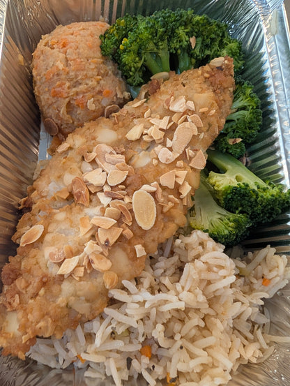 Almond Crusted Sole Fillet (frozen meal)